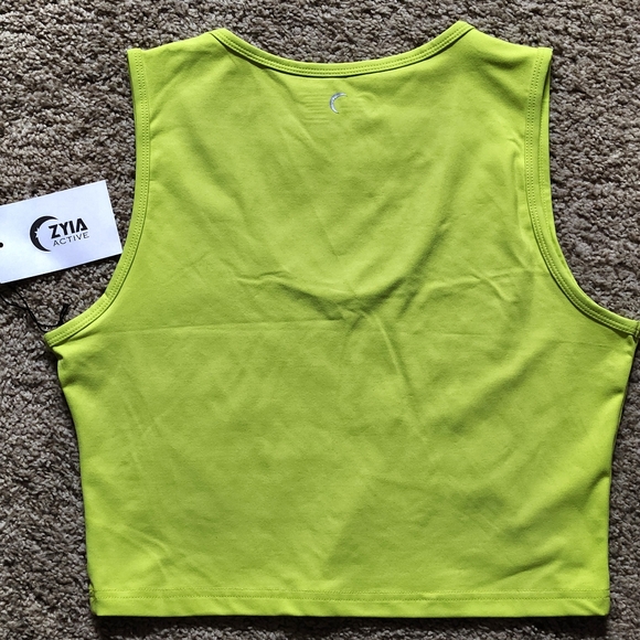 NWT Zyia Stronger tank Size XXL Color lime - Picture 10 of 10